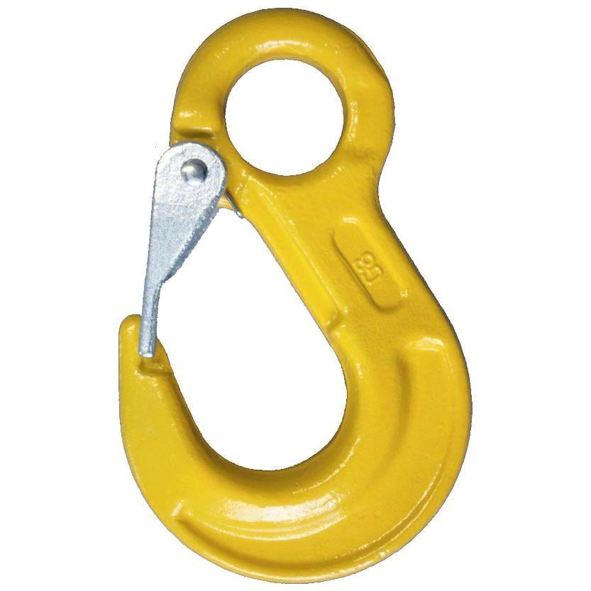 LINX-8 BSH Grade 8 (G8) Eye Sling Hook With Latch EN1677-1