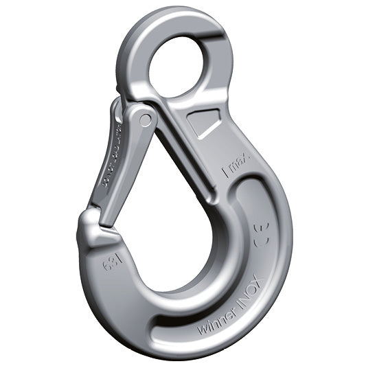 Pewag Winner Inox HSWI stainless steel sling hook with latch