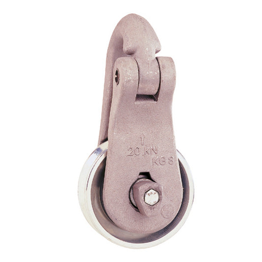 Pewag SRLKG rope pulley with side opening plate