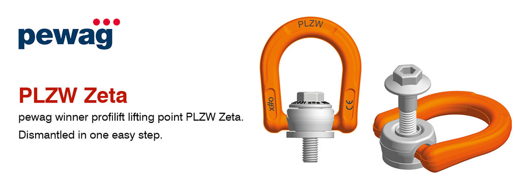 NEW! Pewag Profilift PLZW Zeta Dismantleable Lifting Point