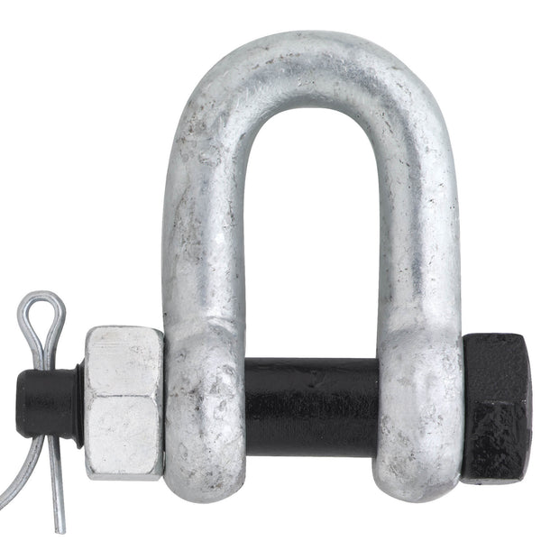 Fed Spec D-Shackle With Safety Pin