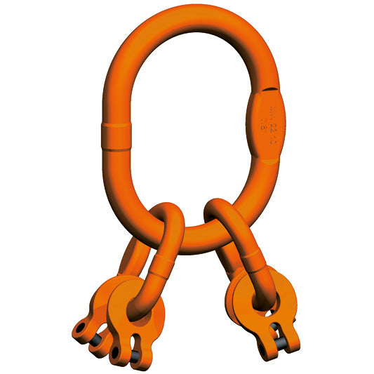 Pewag Winner KMGW4 Grade 10 (G10) Enlarged Clevis Master Link Set EN818-4