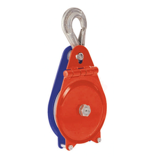 Pewag SRLK rope pulley with side opening plate