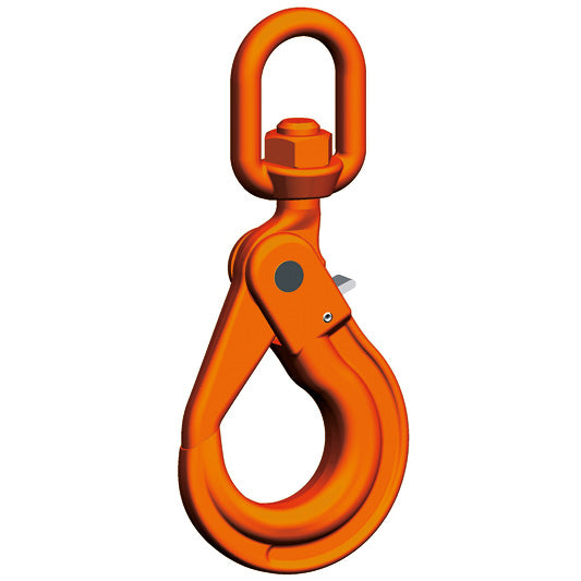 Pewag Winner WLHW Grade 10 (G10) Eye Swivel Safety Hook EN1677-3