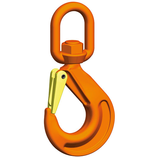 Pewag Winner WSBW Grade 10 (G10) Eye Swivel Hook With Ball Bearing EN1677-2